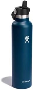 Hydro Flask Standard Flex Straw Cap Indigo 24 Oz