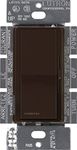 Lutron Diva Electronic Low Voltage Dimmer Switch, 300-Watt, Single-Pole or 3-Way, DVELV-303P-BR, Brown