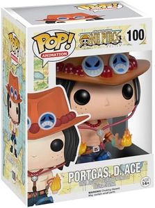 Funko Pop! Animation: One Piece - Portgas D. Ace- Figurine en Vinyle à Collectionner - Idée de Cadeau - Produits Officiels - Jouets pour Les Enfants et Adultes - Anime Fans