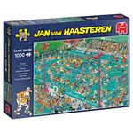 Jumbo, Jan Van Haasteren - Hockey Champion, Jigsaw Puzzles for Adults, 1,000 piece