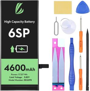 LL Trader Batterie pour iPhone 6s Plus, 4600mAh Batterie au Lithium-ION Haute Capacité avec Tous Les Outils de Réparation
