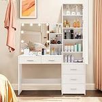 usikey 47.2" Large Vanity Desk with