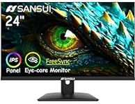 SANSUI Computer Monitor 24 inch IPS