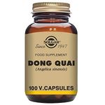 Solgar Dong Quai Vegetable Capsules - Pack of 100 - Aids Relief of Menopause and Menstrual Symptoms - Female Ginseng - Vegan, Kosher and Gluten-Free