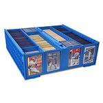 BCW Blue 3200 Collectible Card Bin - The Ultimate Storage Solution for Your Valuable Card Collection: Durable, Spacious, and Convenient with a Stylish Design