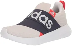 adidas Men's Lite Racer Adapt 6.0 Shoes Sneaker, White/Shadow Navy/Bright Red, 10.5