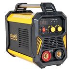 Shakti Technology MMA-200G Inverter ARC Compact Welding Machine (IGBT) 200A with Hot Start and Anti-Stick Functions - 1 Year Warranty, Metal, Multicolor