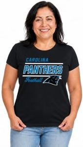 Panthers Women's NFL Gameday T-Shirt - Black, Small