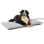 Toozey Outdoor Pet Heating Pad, Thermostatic Dog Cat Heating Pad with Chew Resistant Cord, Heated Pet Bed for Dogs Cats, Pet Heated Mat, Suitable for New Born and Older Pets