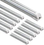 Barrina LED Shop Lights, 8FT 72W 10