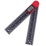 Digital Angle Ruler, Wolfride Digital Protractor Goniometer Angle Finder Tool 7-inch