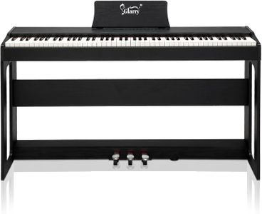 GLARRY 88-Key Digital Piano – Black Electronic Keyboard