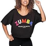 Zumba Women's Move Workout Crop Top