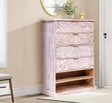 Solid Wood Shoe Cabinet