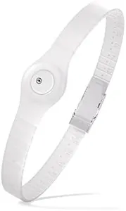 Divoti Glucose Monitor Sensor Cover Armband Compatible for Freestyle CGM Libre 3| Silicone Adjustable Trim to Fit, & Quickly Put-on- Waterproof, Hypoallergenic Transparent