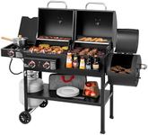 Grills House 2-Burner Gas and Charc
