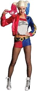 Rubie's Women's Suicide Squad Deluxe Harley Quinn Costume, Multi, Small