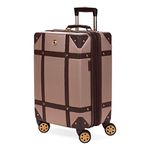 SWISSGEAR 7739 Trunk, Hardside Spinner Luggage, Carry-on - Blush