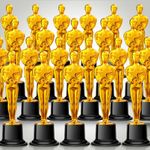 COJOSQC Mini Plastic Trophy Award, hollywood theme party decorations, for contests and parties such as dances, golf, movies, employee appreciation, basketball themes. small trophies. (24)