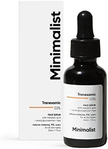 Minimalist 3% Tranexamic Acid Face Serum for Acne Scars, Melasma, Discoloration & Dark Spots Correcting | Helps with PIE & PIH | For Women & Men | 1 Fl Oz / 30 ml