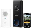 eufy Security Video Doorbell Camera Wireless C31 with Chime, 2K FHD, Dual Power Options, Live Video Call, Easy Installation, Quick-Release Battery, 24/7 Recording, No Monthly Fee