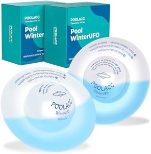 POOLACC 4-in-1 Winter Pool Closing Kit for Above-Ground & In-Ground Pools, Treats Up to 30,000 Gallons Pool Winterizing Kit, Long-Lasting Easy-to-Use Swimming Pool Clarifier & Enzyme (2-Pack)