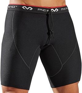 McDavid Compression Shorts for Thighs, Hip, Hamstrings, Glutes, Quad, and Groin Support. Tights for Men and Women, Black Neoprene. Weight Trimming, Slimming Thermal Therapy. Helps with Injury Recovery and Prevention, Muscle Cramps, Pain Relief.