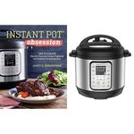 Instant Pot DUO Plus 8 Qt 9-in-1 Multi- Use Programmable Pressure Cooker, Slow Cooker, Rice Cooker, Yogurt Maker, Egg Cooker, Sauté, Steamer, Warmer, and Sterilizer and Cooking FastCookbook