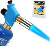 BLUEFIRE Handy Cyclone Torch Head Only Push Button Trigger Start Nozzle Torch Fuel by Propane MAPP MAP PRO Gas Cylinder Welding Soldering Brazing Cooking Glass Beads DIY