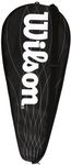 Wilson Performance Racket Cover for One Tennisracket (Black)