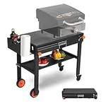 Portable Outdoor Grill Table, Foldi