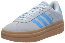 adidas Womens VL Court Bold,Halo Blue/Blue Burst/Cyber Metallic,8.5