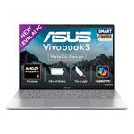 ASUS Vivobook S14,Smartchoice,AMD Ryzen AI 5 330,16GB RAM,512GB SSD,OLED,14",Win11,Office24,M365 Basic (1Yr)*, Silver,1.4Kg,M3407KA-SF2501WS,50 Tops,Metallic Design Laptop,Next-Gen AI Laptop,Copilot+