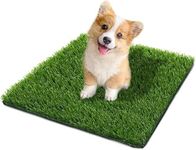 SSRIVER 50 x 60 cm Artificial Grass for Dogs Potty Training Grass Pee Pad for Indoor and Outdoor Pet Grass Pads Patio Lawn Decoration