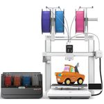 Anycubic Kobra X Combo 3D Printer with Built-in 7-Color Printing, 2X Faster & Saves Filament, ACE GEN 2 Multi-Material System, Auto-Leveling & AI Detection, 600mm/s High Speed Printing, 260x260x260mm