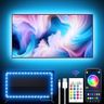 GIPOYENT LED Lights for TV, 7MLED TV Backlight, for 65-85 Inch TV, Music Sync LED TV Light with Bluetooth Function - RGB Color Changing Light Strip for Home Theater (23ft)