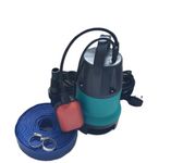 Equip247uk 400W Submersible Dirty Water Pump with Float Switch 10M X 25mm Hose & 2 Clips