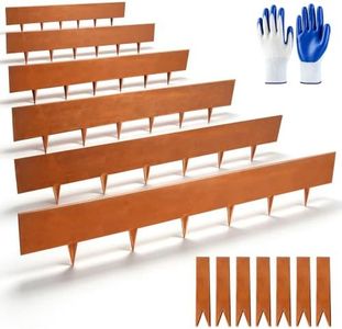 20ft Metal Edging Landscape 6 Pack 8 inch, Decorate Lawn Yard and Garden