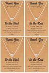 YANCHUN Bridesmaid Gifts for Bridal Party Gifts Bridesmaids Proposal Necklaces Bracelets for 2/4/6/8 Favors Bridesmaid Dress Jewelry Set