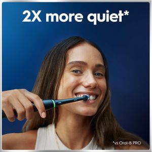 Oral-B iO6 Electric Toothbrush – Black, Rechargeable