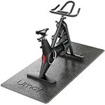 UMAY Fitness Bike Mat Compatible wi