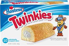 Hostess Sponge Cake with Creamy Filling Twinkies 10 Pack, 385 g Total