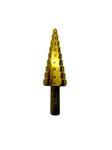 Jon Bhandari Tools HSS Titanium Step Drill Bit for Metals, Plastic, Wood, Etc (4mm-20mm)