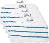 5 Pack Washable Microfiber Steam-Mop Cleaning Pads Compatible with All Black+Decker Steam Mops, SM1600, SM1610, SM1620, SM1630, SMH1621, HSMC1300FX, HSMC1321, HSMC1361SG