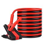 Car Heavy Duty Jumper Cable, 2000AMP x 13 ft Booster Cable with Carry Bag Automatic Jumper Battery Cable,Jumper Cables Kit for Car Portable for Cars, Motorcycles, Trucks, Vans and SUVs.