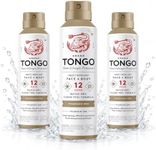 Grand Tongo Fragrance Free Insect Repellent, 12-Hour Mosquito & Tick Protection, Picaridin-Based, Water-Based, Lightweight, Quick-Drying, DEET Alternative, Face & Body Use, 3 Pack