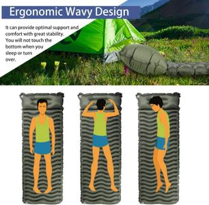 Unigear Ultralight Inflatable Sleeping Pad – Compact Air Camping Mat, 187x66cm