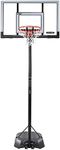 Lifetime Adjustable 8-10 Ft Portable Basketball with Wheel Net & Goals PC Steel-Framed Shatterproof Backboard Hoop 50" Fillable Base for Kids, Youth & Adults - Outdoor, Backyard, Driveway, Pool