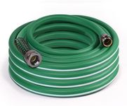 Sunifier Heavy Duty Garden Hose 25 ft – Outdoor Hybird Water Hose with Solid Fitting - Flexible, Kinkless, Lightweight Garden Hose for Lawn Watering, Car Washing - Burst 500 Psi (25 ft)