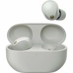 Sony WF-1000XM5 Wireless Noise Cancelling Earbuds, Bluetooth, In-ear Headphones, Mic, Up to 24 Hours Battery Life, Quick Charge, IPX4, iOS & Android Compatible - Silver